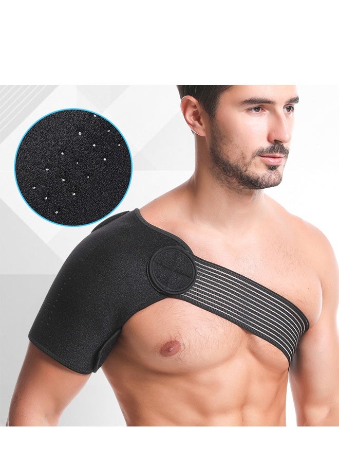 مشد لتثبيت الكتف يسرع عملية الشفاء ويحمي من الاصابات مناسب للرياضيين - قياس واحد - للرجال والنساء - Image 2